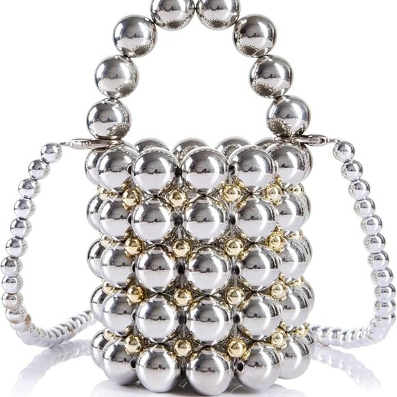 Silver woman's purse - Picture 2 of 6